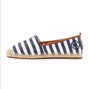 Michael Kors Meg Nautical Striped Espadrilles